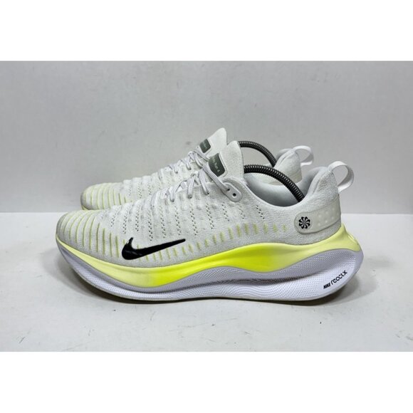 Nike ReactX Infinity Run 4 Men's Size 12 Running Shoes DR2665-101 White Volt - Picture 4 of 9